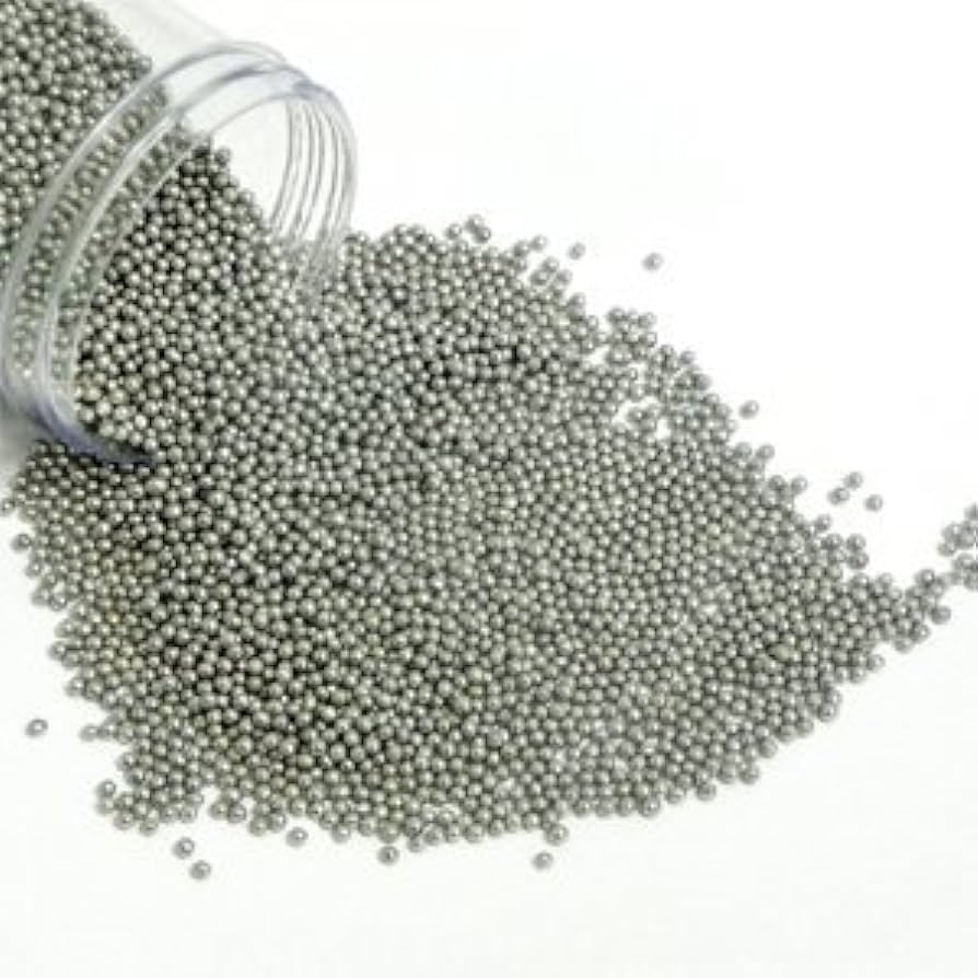 Perlas 2MM Plateadas 2oz